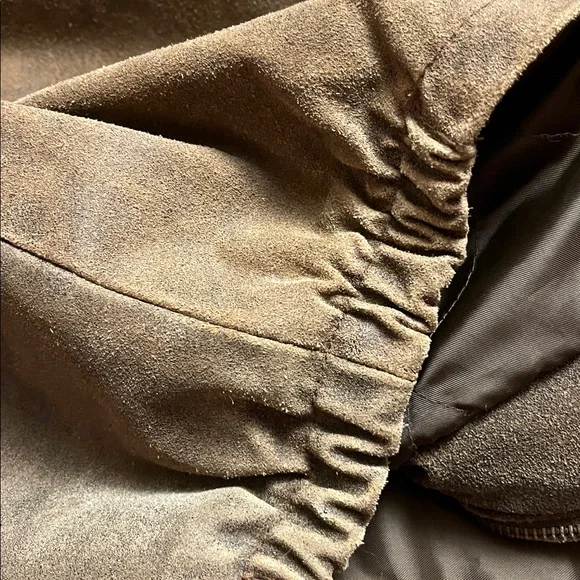 Brown Suede Jacket from Britches company, Georgetown, DC. Vintage man jacket M